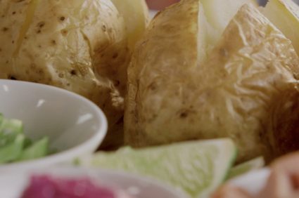 Jacket Potato Grazing Board